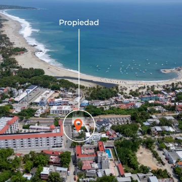 Venta de terreno de 800m2, en el corazon de Puerto Escondido, para inversionistas o desarrolladores