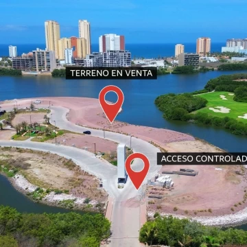 Terreno Residencial en venta en Fraccionamiento Marina Mazatlán  