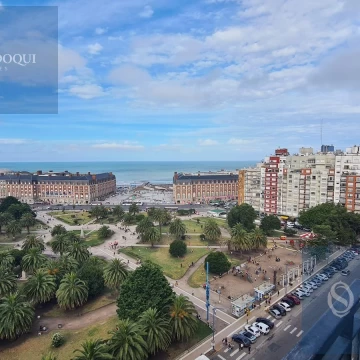 Alquiler temporario - Departamento dos ambientes con vista a Plaza Colon y el mar - Av Colon 2056