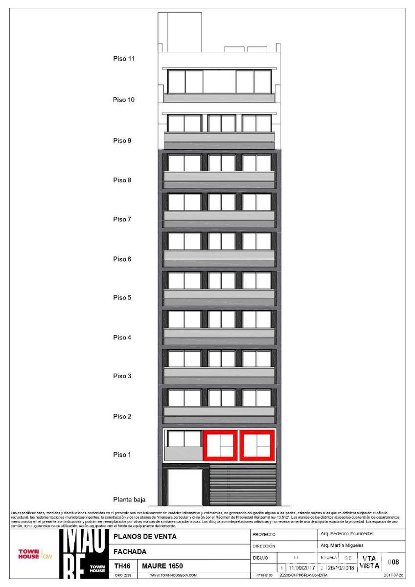 plano fachada