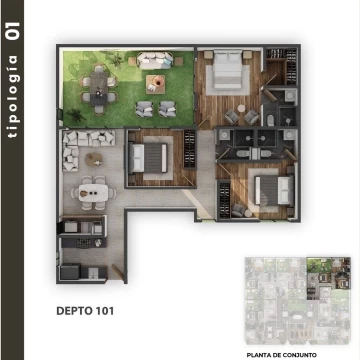 PREVENTA. DEPARTAMENTO 101, PRIVADA PORTALES, BENITO JUAREZ