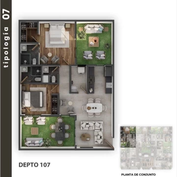 PREVENTA. DEPARTAMENTO 107, PRIVADA PORTALES, BENITO JUAREZ