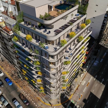 AV. CORDOBA 3402 - 4 AMBIENTES CON TERRAZA - AMENITIES - ENTREGA OCTUBRE 2026 - PALERMO