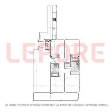 Departamento 5 ambientes en Boedo