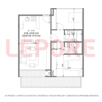CABALLITO | Departamento 3 amb