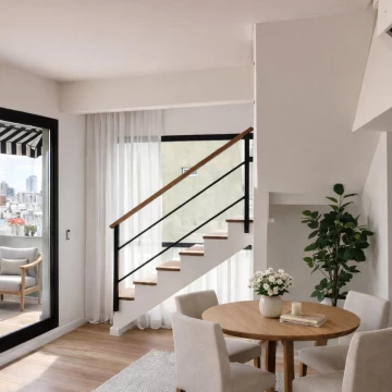 Venta 2 amb dúplex Arenales 2500 Recoleta a estrenar - Pura luz gran terraza