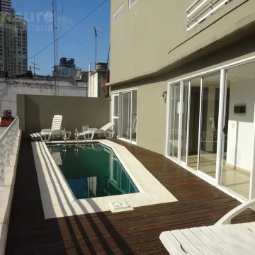2 ambientes (mono dividido) en venta con amenities en Palermo