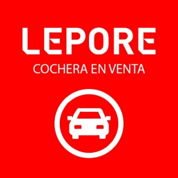 Cochera en venta Palermo 