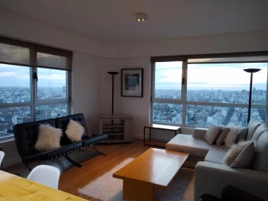 Alquiler 3 ambientes amoblado, cochera y amenities. Quartier Boulevard.