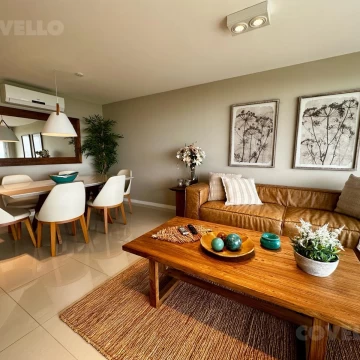 Espectacular departamento con vista al mar y garaje, 