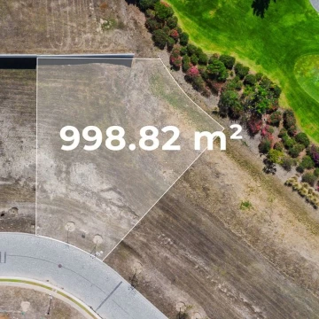 Terreno en venta con vista al campo de golf 