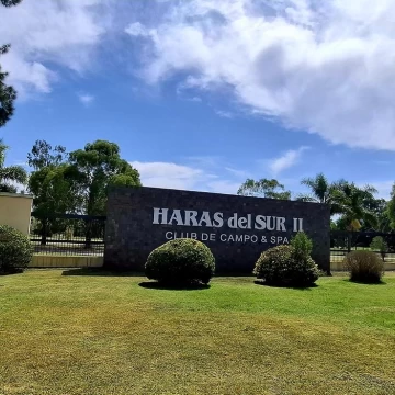 Terreno, en venta, Haras del Sur II, Lote frente al golf