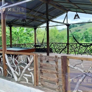 Venta Finca Vacacional con Casa  en Manabí, Cantón Flavio Alfaro (LC)