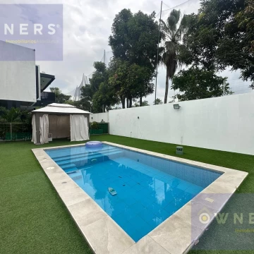 VENTA  CASA AMOBLADA PISCINA  4 DORMT ISLA MOCOLI SAMBORONDON (JLR)