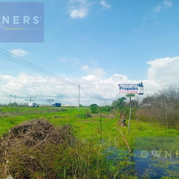 TERRENO EN VENTA EN GENERAL VILLAMIL PLAYAS AL PIE DE CARRETERA (JLR)