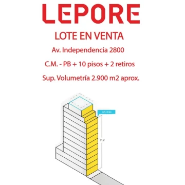 venta lote balvanera con anteproyecto 