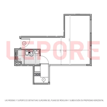Departamento en venta Boedo 1 ambientes