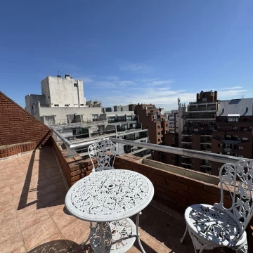 Departamento en Nueva Cordoba con terraza orientacion Norte 