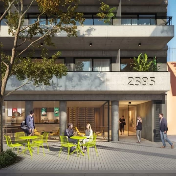 Departamento de dos ambientes en Caballito a estrenar con amenities