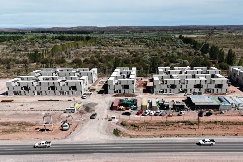 Desarrollos inmobiliarios en Vaca Muerta