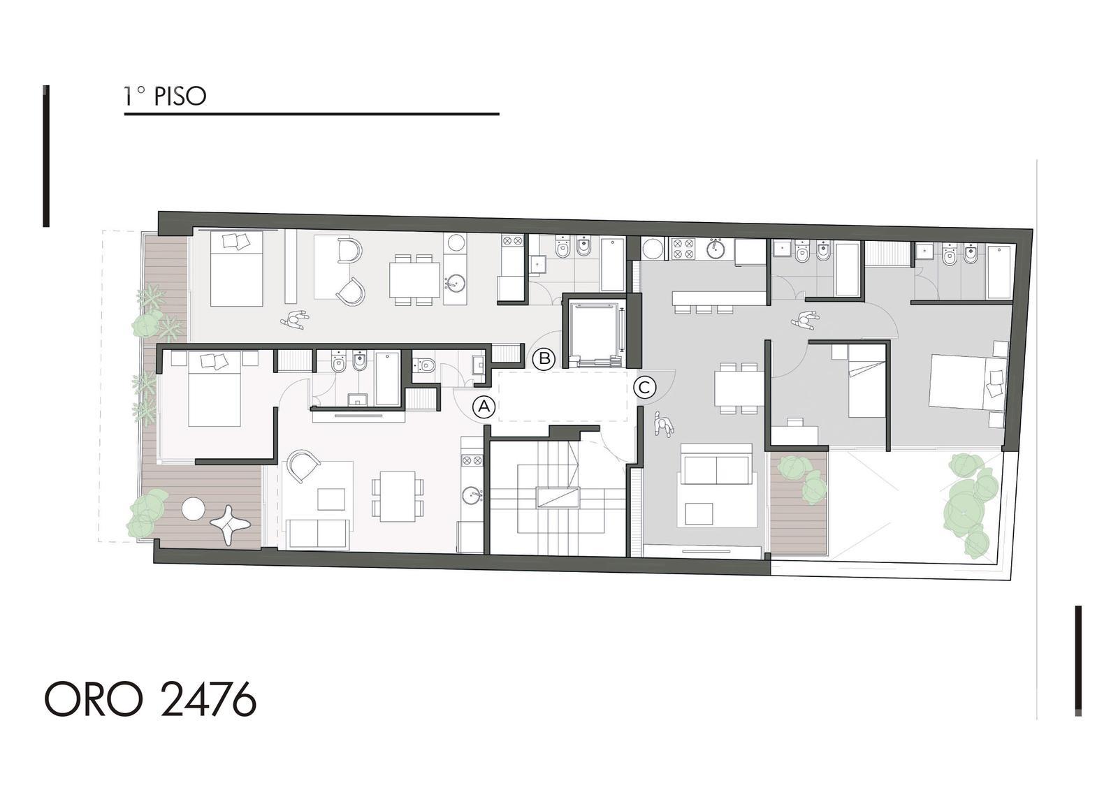 plano planta piso 1