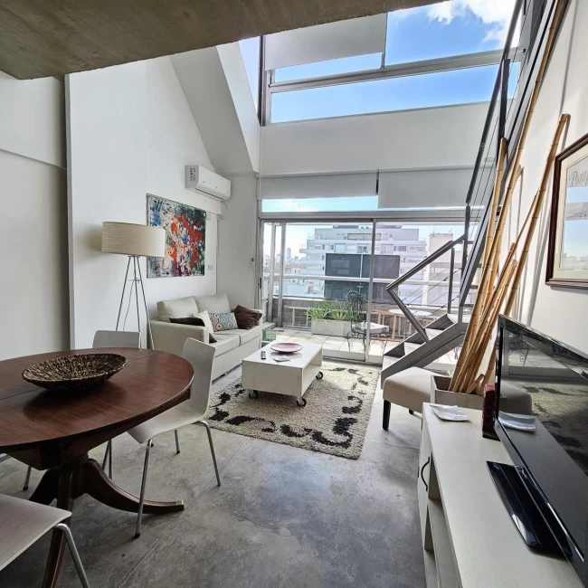 Venta Penthouse en duplex 3 ambientes tipo Loft Palermo Piscina SUM 