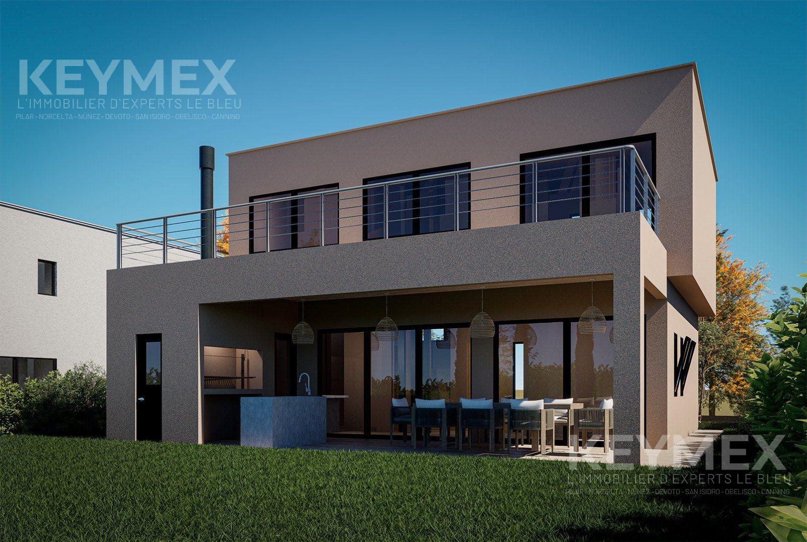 Render Galería-parrilla-baño de pileta