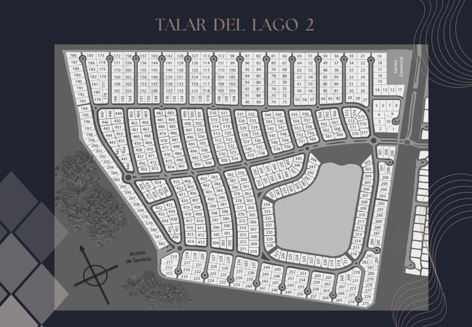 plano Talar del Lago 2