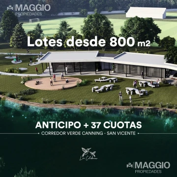 Lotes  Barrio Privado Los Colibries Canning San Vicente