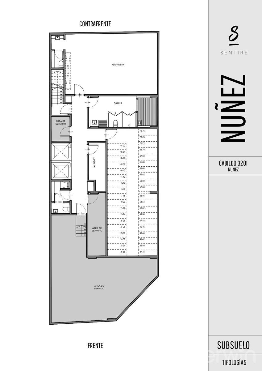 plano planta subsuelo