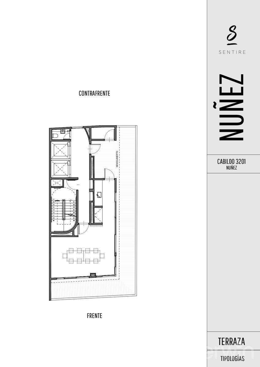 plano planta terraza