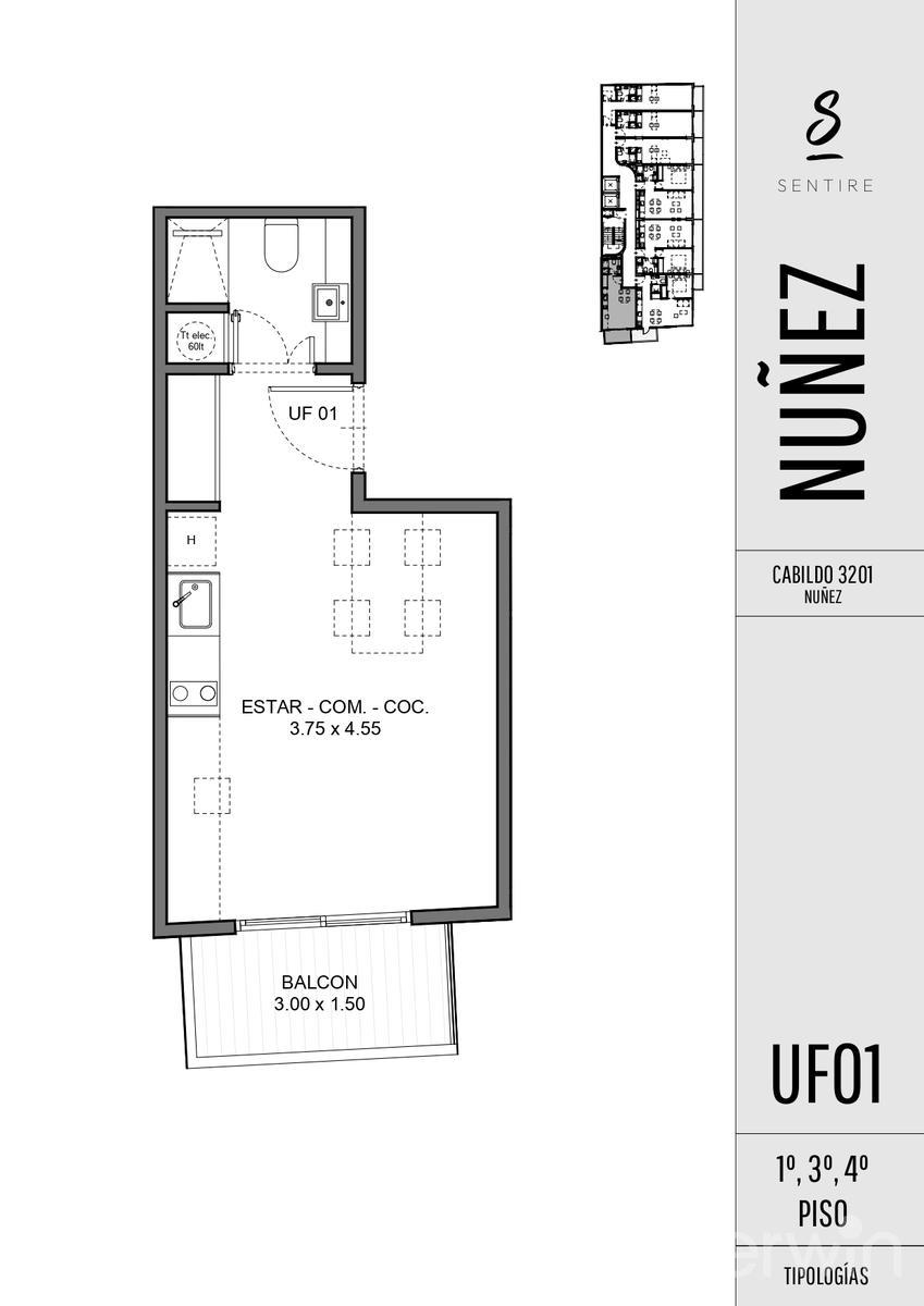 Departamento - Nuñez