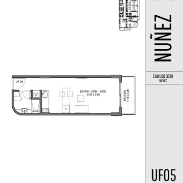 Departamento - Nuñez