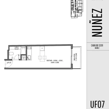 Departamento - Nuñez