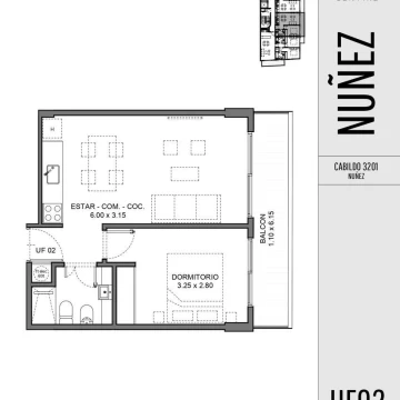 Departamento - Nuñez