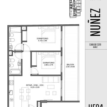 Departamento - Nuñez