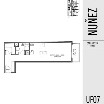 Departamento - Nuñez