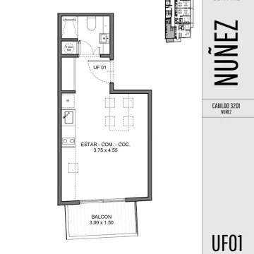 Departamento - Nuñez