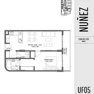 Departamento - Nuñez