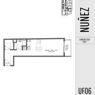Departamento - Nuñez