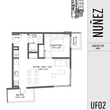 Departamento - Nuñez