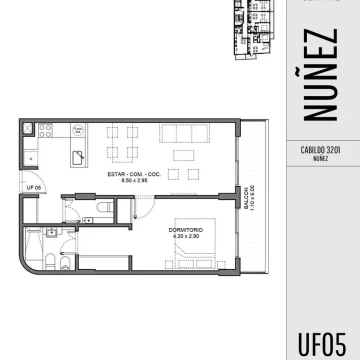 Departamento - Nuñez