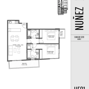 Departamento - Nuñez