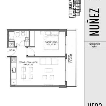 Departamento - Nuñez