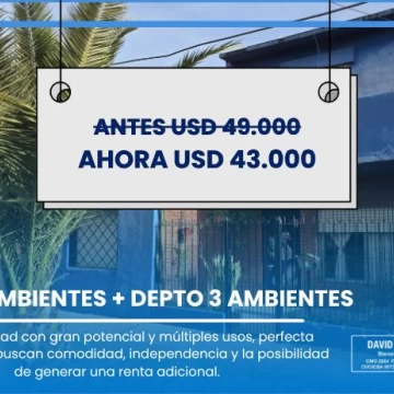 Casa en Longchamps, 6 ambientes, apto credito, luminoso, fondo, terraza
