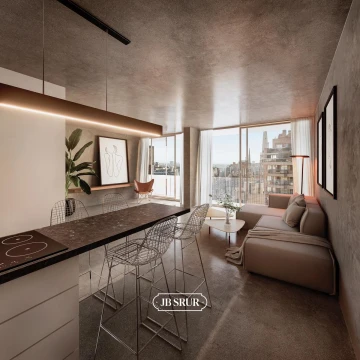 Venta en Pozo Departamento de 1 Dormitorio más espacio adaptable con Amplia terraza en Nueva Córdoba