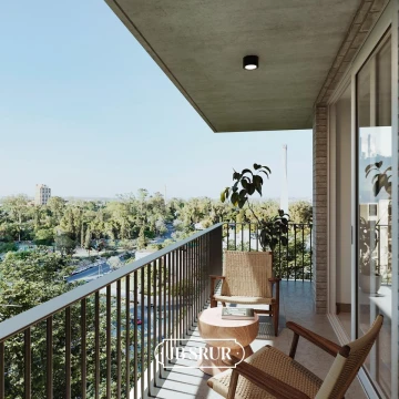 Vistas al Parque Sarmiento - Departamento en venta de 2 dormitorios con balcón en Nueva Córdoba