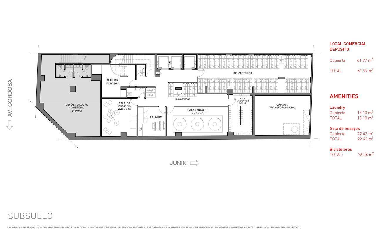 plano planta subsuelo