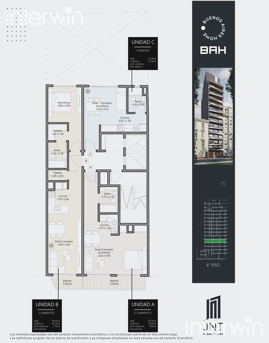 plano planta piso 4