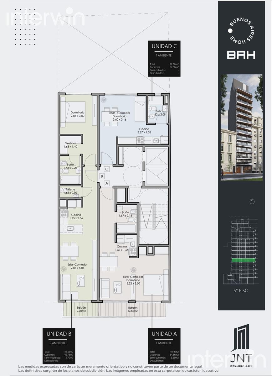 plano planta piso 5